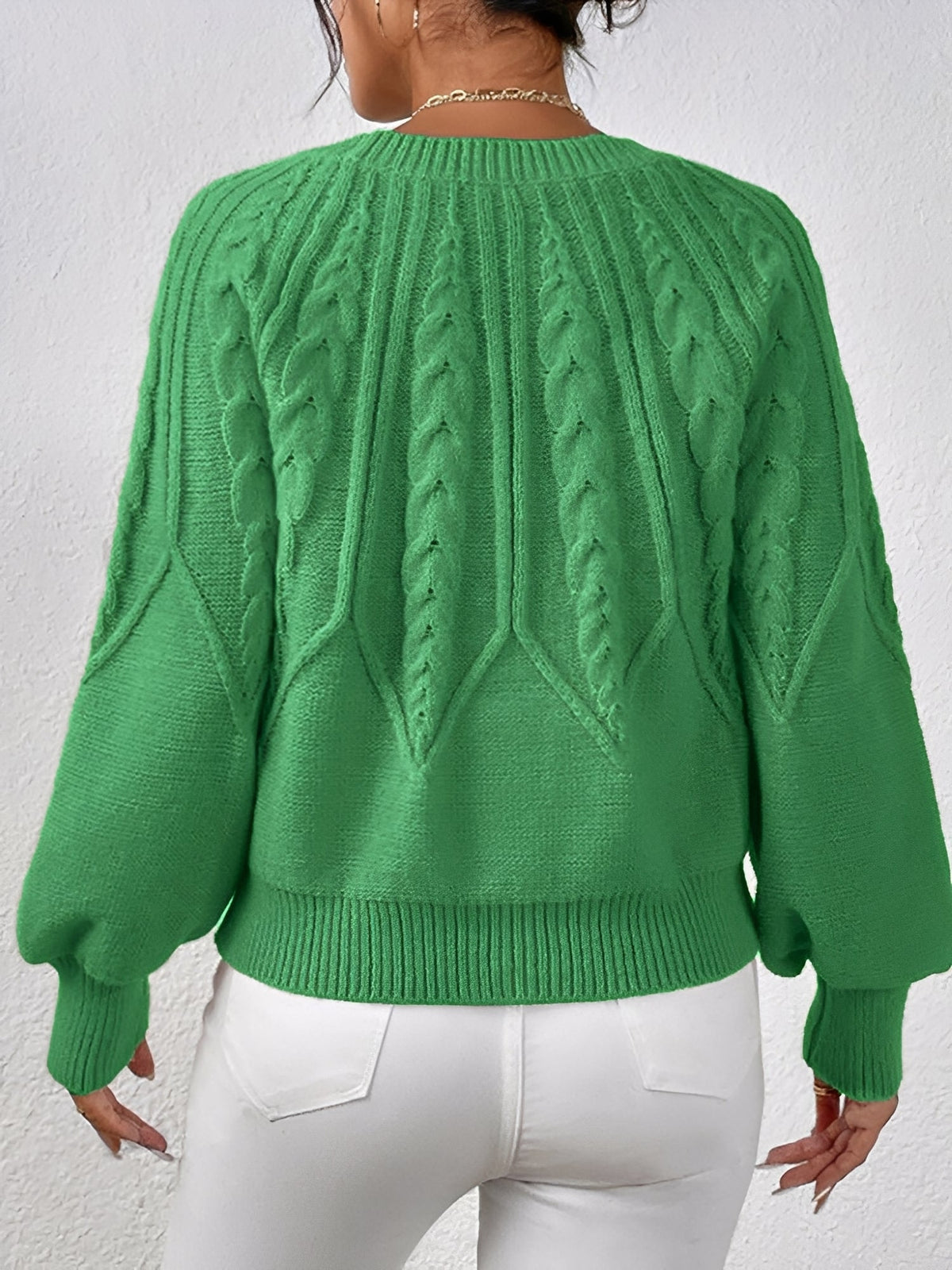 Cable Knit Sweater for Women