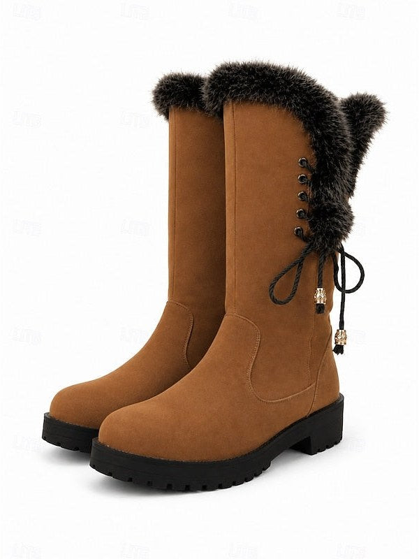 Waterproof Knee High Boots for Women