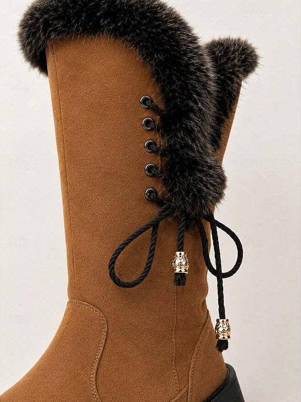 Waterproof Knee High Boots for Women