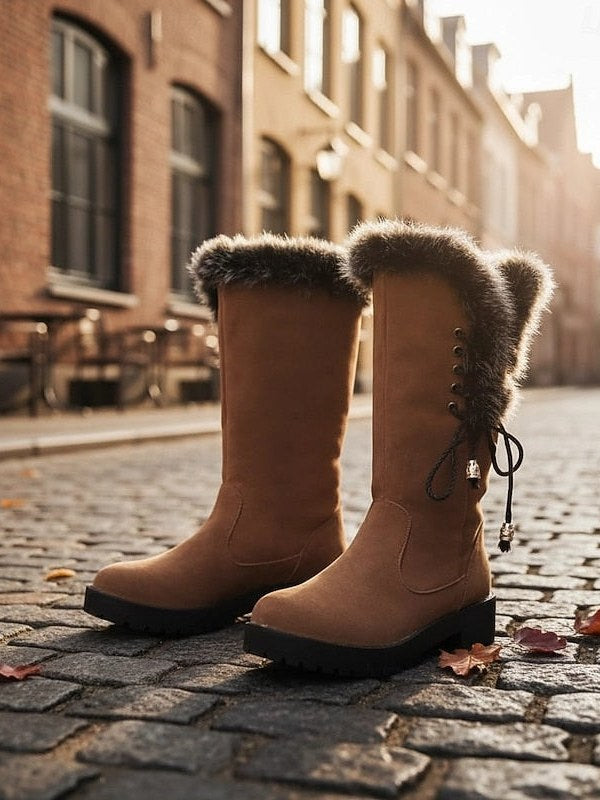 Waterproof Knee High Boots for Women