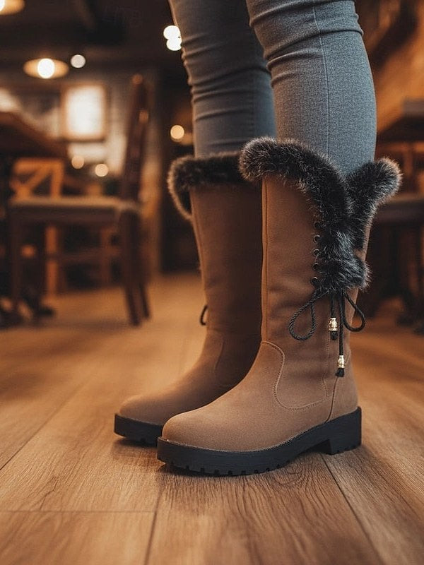 Waterproof Knee High Boots for Women