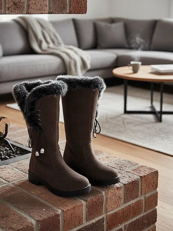 Waterproof Knee High Boots for Women