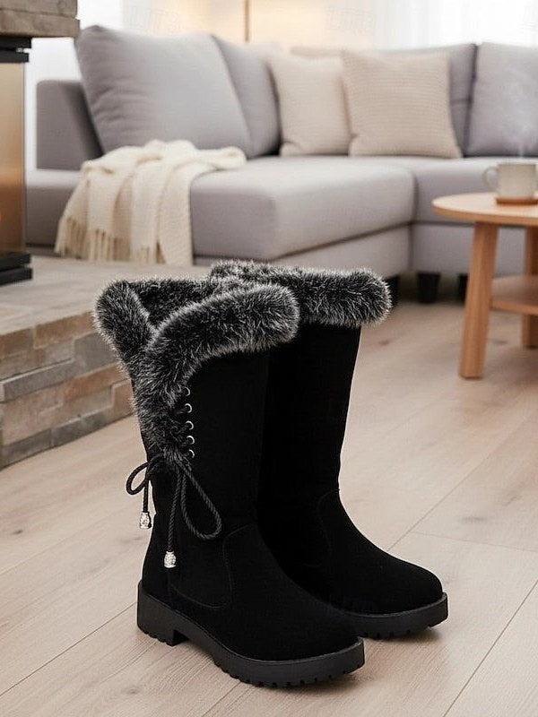 Waterproof Knee High Boots for Women