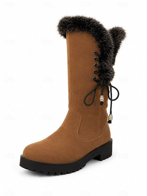 Waterproof Knee High Boots for Women
