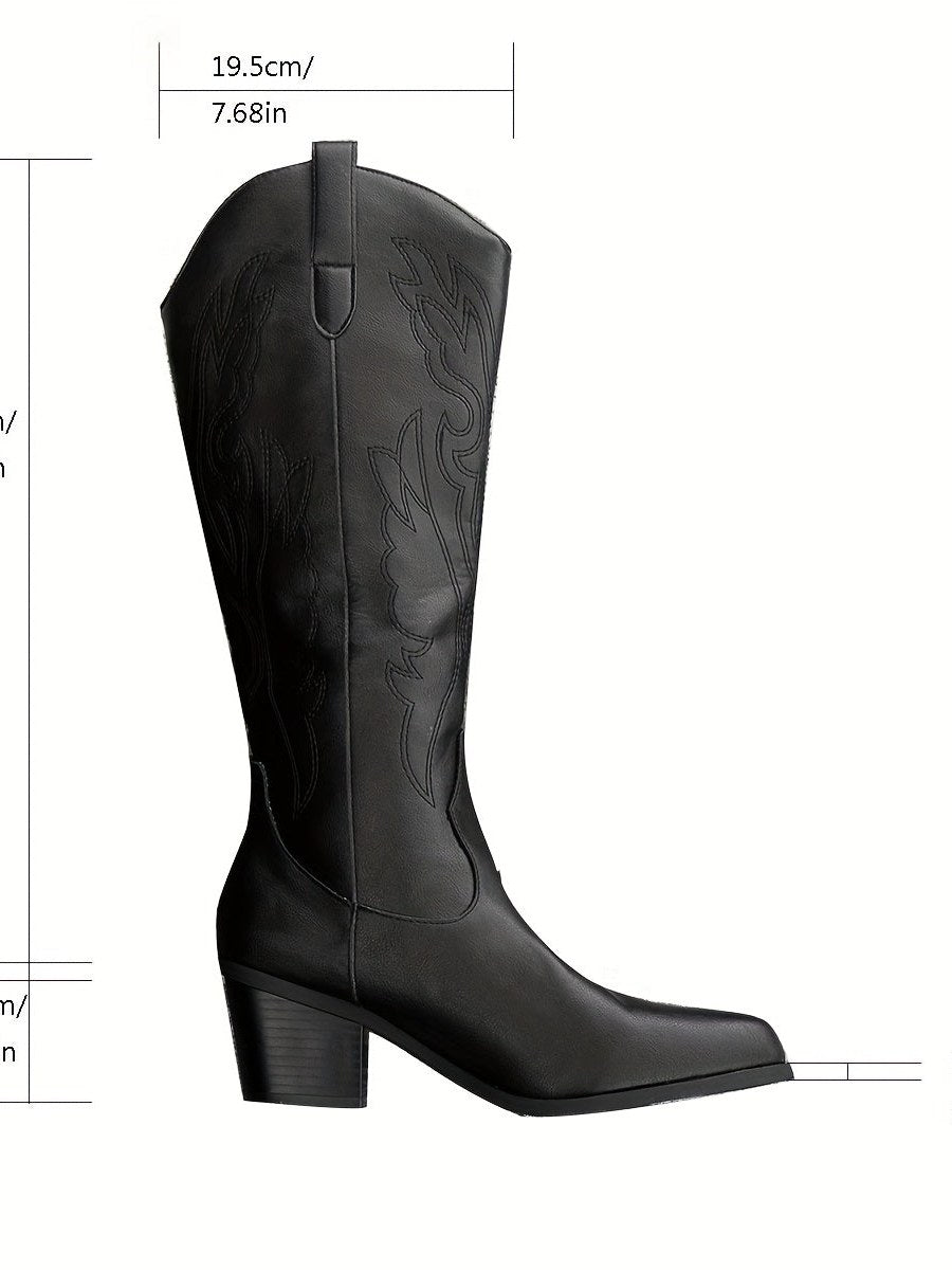 Western Knee High Boots for Women