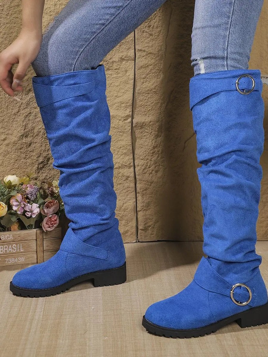 Wide Calf Knee High Boots for Women