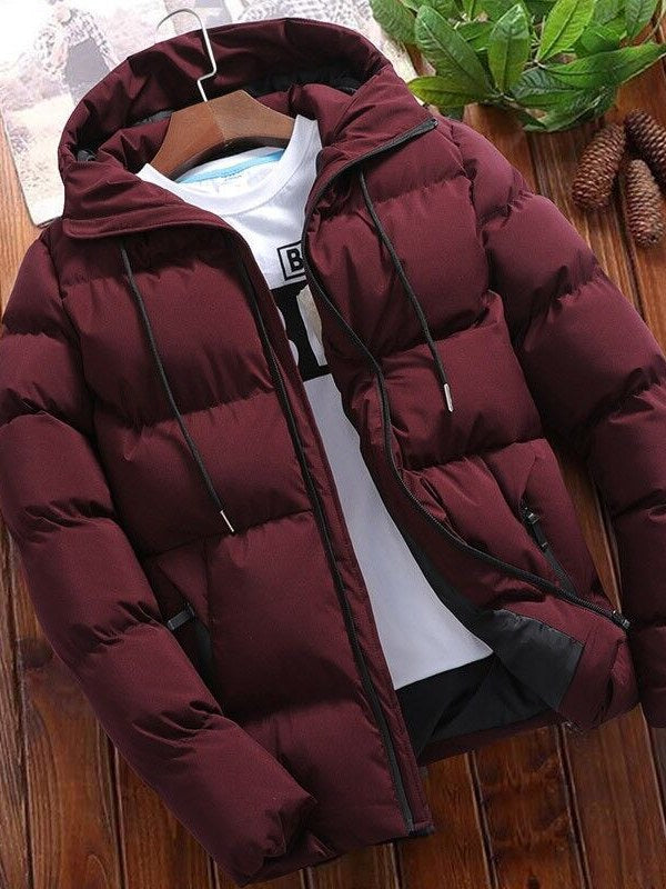 Windproof Down Jacket for Men