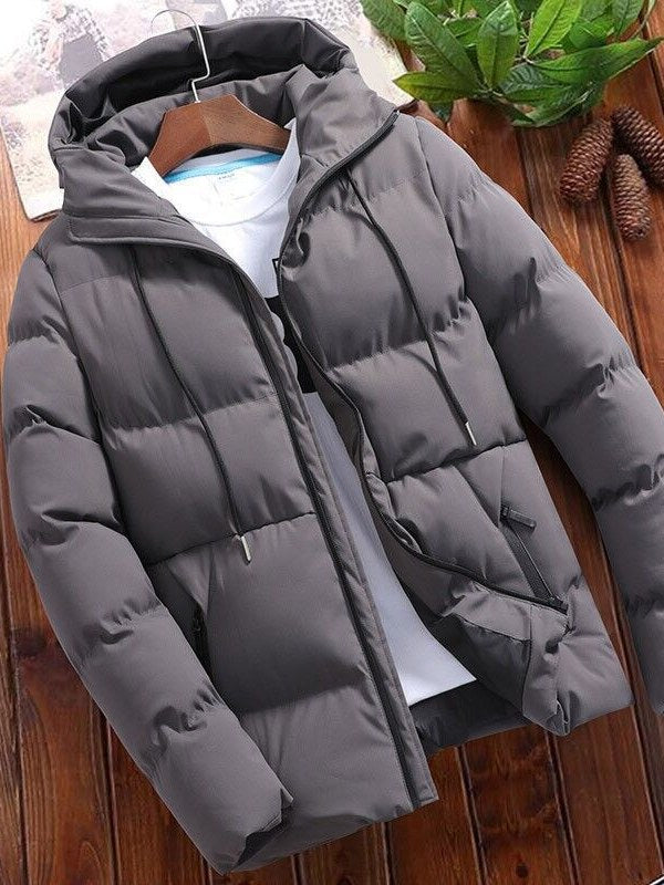 Windproof Down Jacket for Men