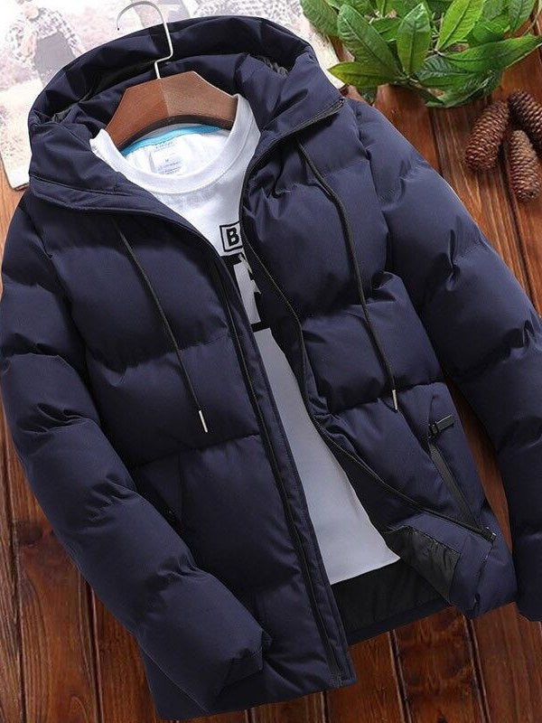 Windproof Down Jacket for Men