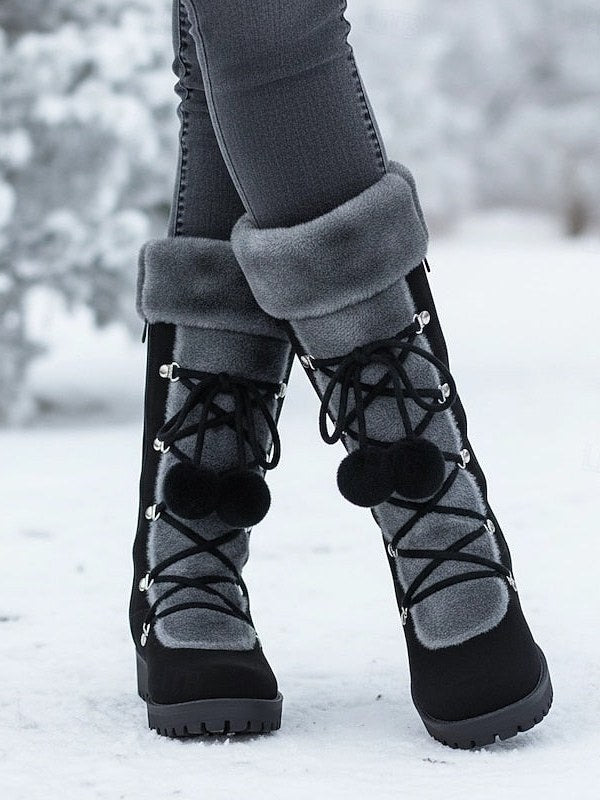 Winter Knee High Boots for Women