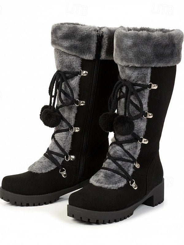 Winter Knee High Boots for Women