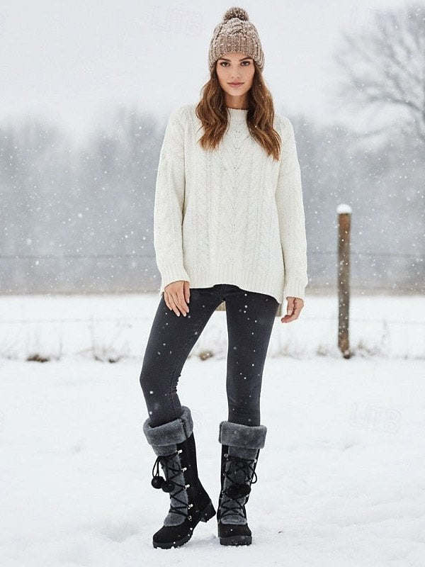 Winter Knee High Boots for Women