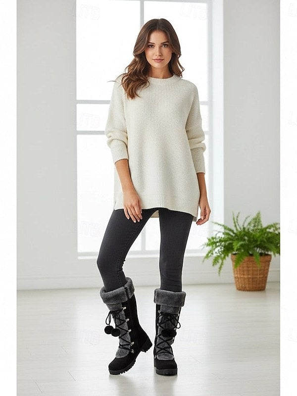 Winter Knee High Boots for Women